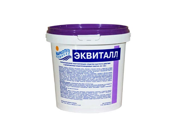 Эквиталл коагулянт в виде порошка Маркопул Кемиклс - Spbpool.ru Эквиталл коагулянт в виде порошка Маркопул Кемиклс - Spbpool.ru