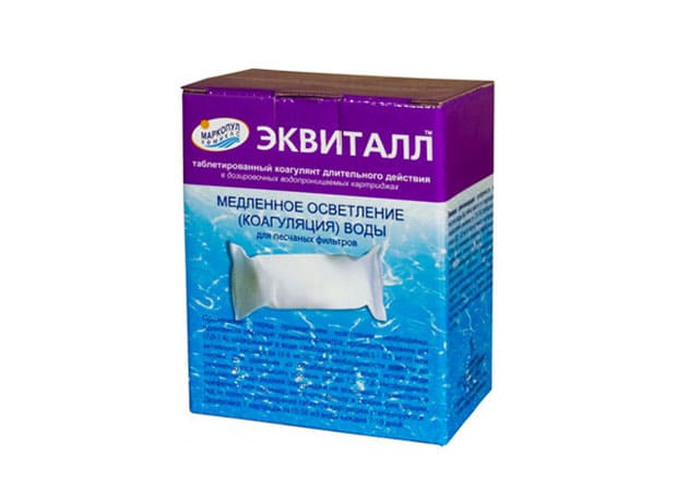 Эквиталл таблетки в картридже 1 кг Маркопул Кемиклс - Spbpool.ru