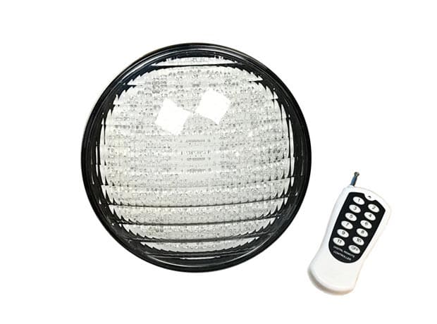 Лампа светодиодная Emaux PAR56 (16Вт/12В) цветная с пультом д /у - Spbpool.ru