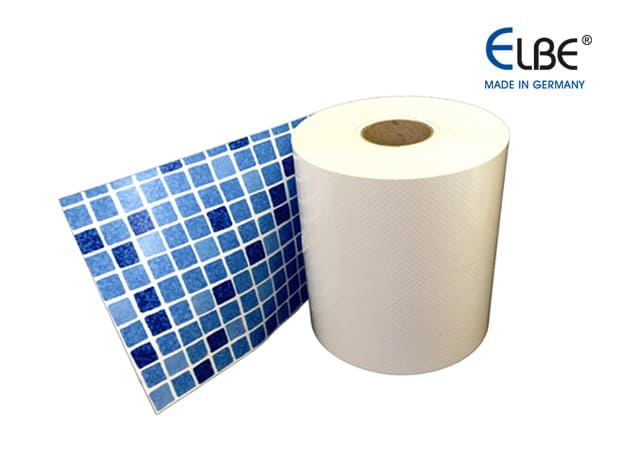 Пленка-мозаика для отделки бассейнов SUPRA blue mosaic 1123/01 Elbtal Plastics - Spbpool.ru