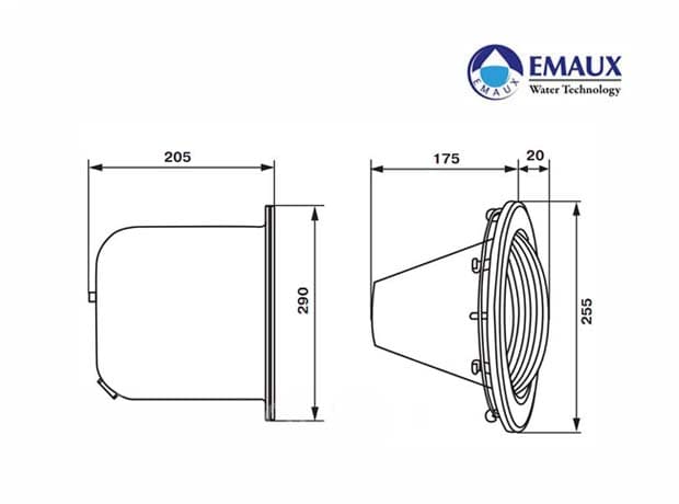 Схема прожектора ULS-300 Emaux - Spbpool.ru