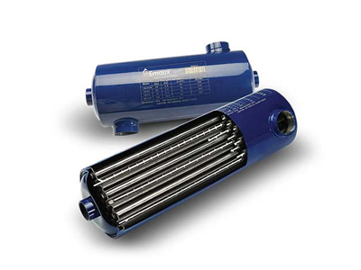 Теплообменник Emaux  HE 200 кВт (вертикальный)