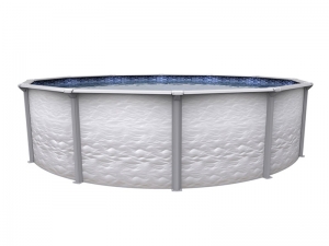 Морозоустойчивый бассейн LIMA круглой формы.